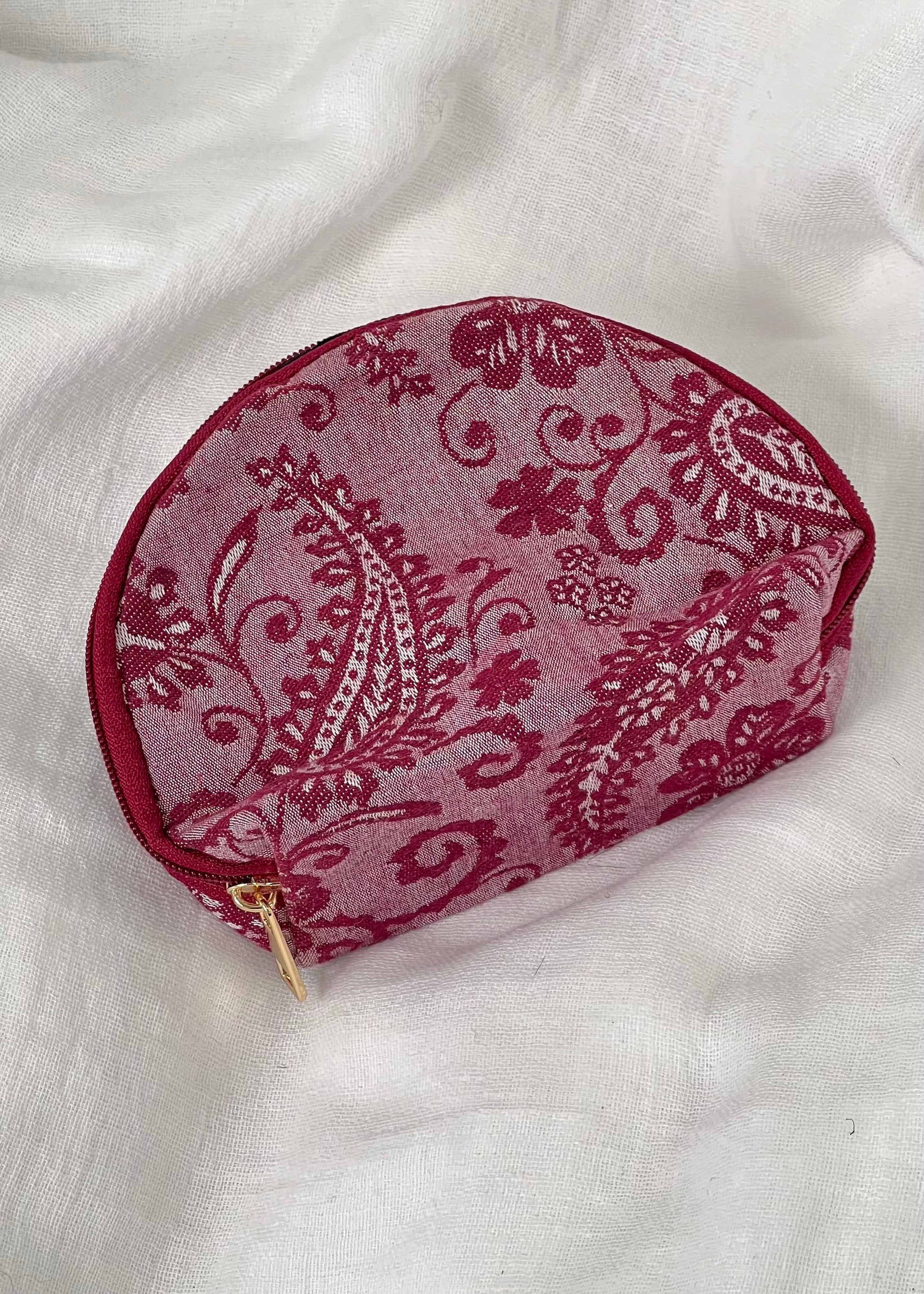 Burgundy purse: Luck