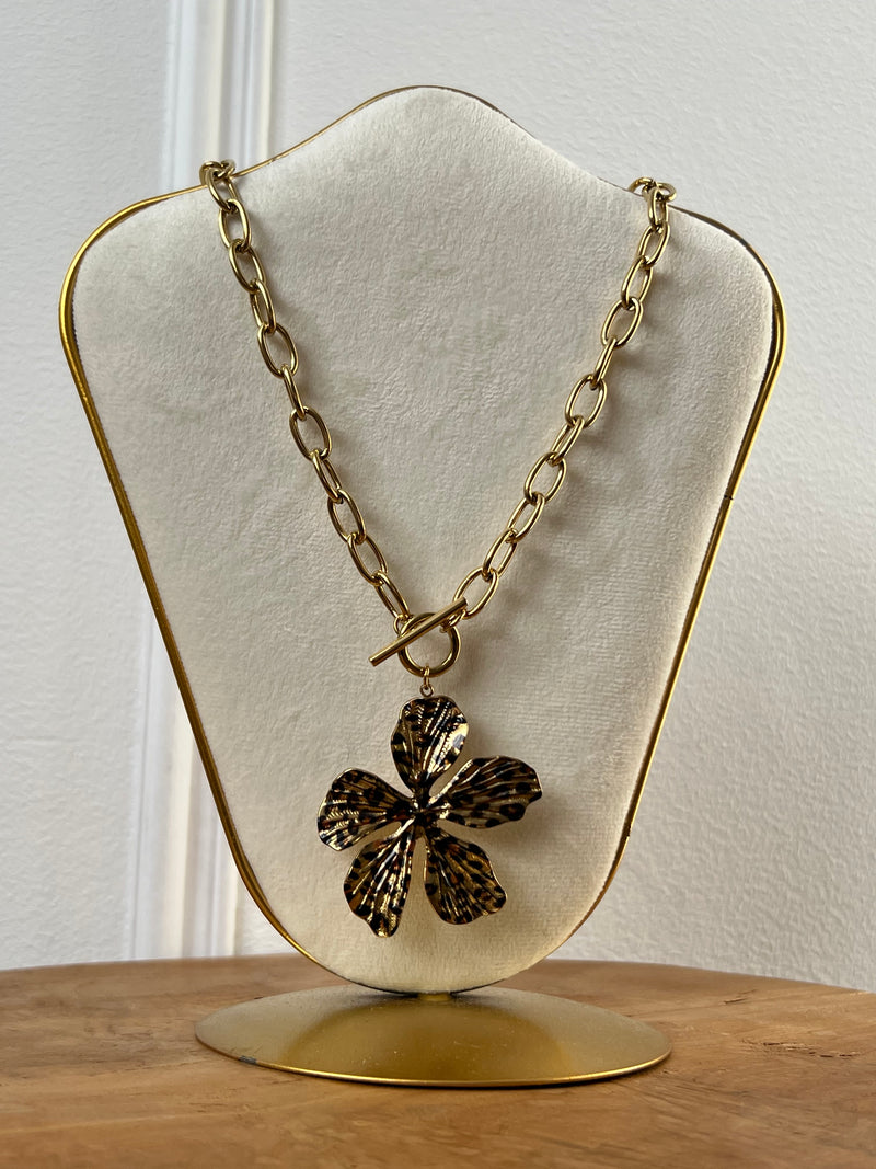 Collier doré : Shana