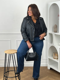 Jean bleu grande taille : Morgana