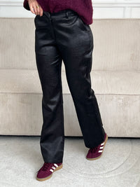 Pantalon simili noir : Shym