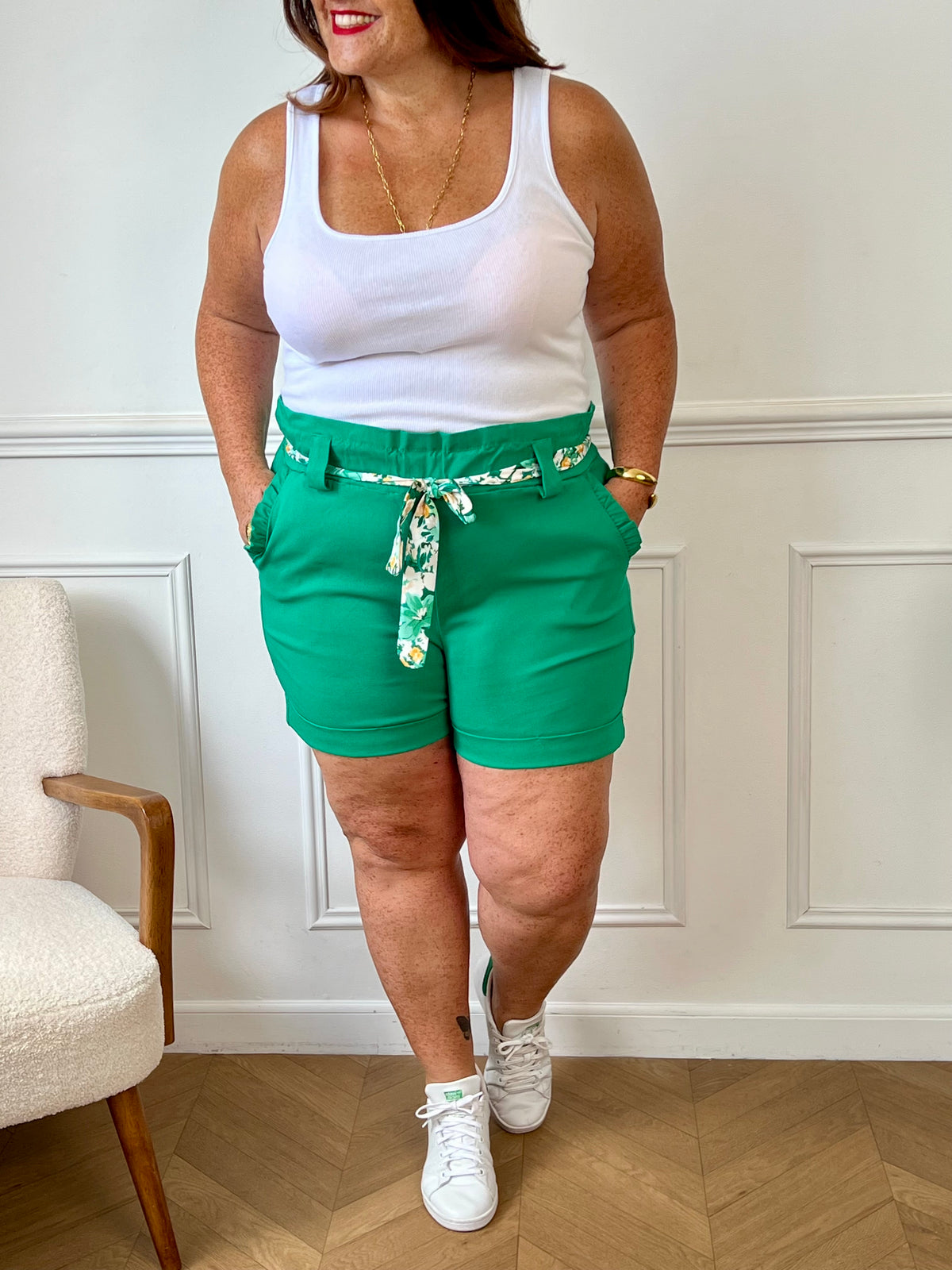 Short vert grande taille : Asna