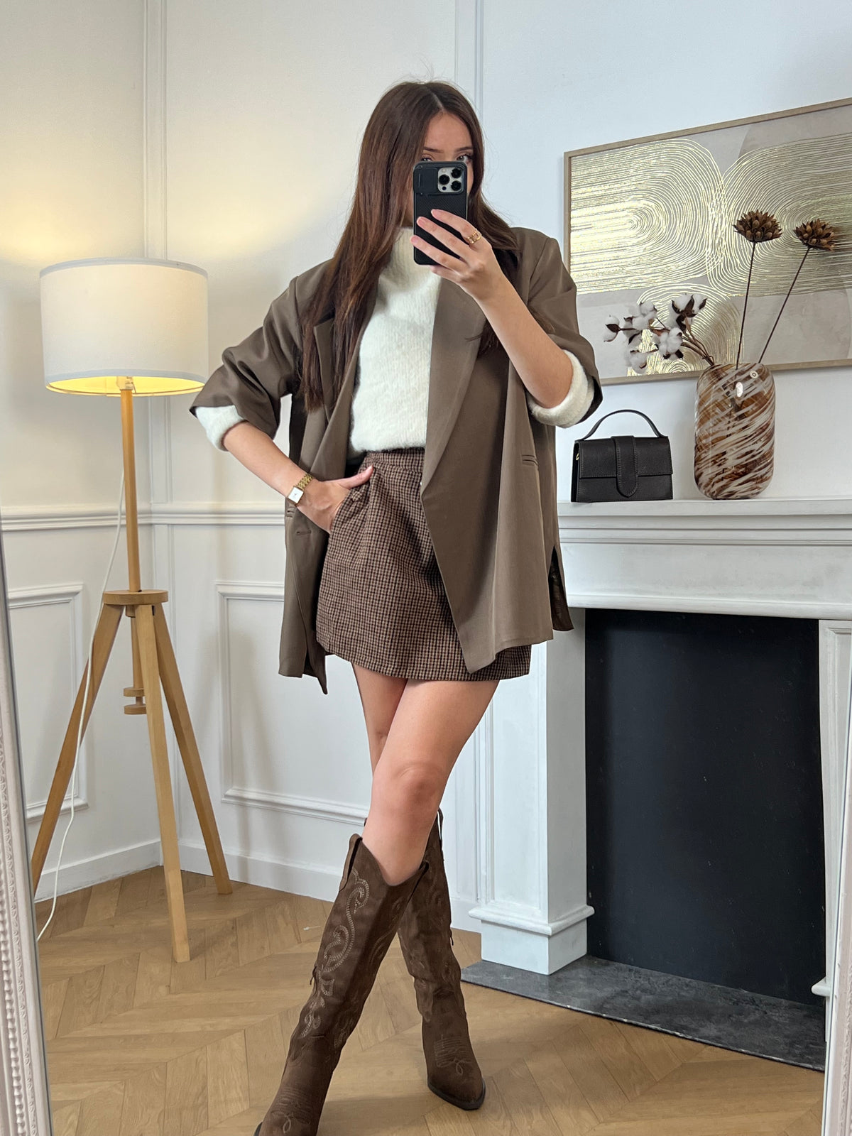 Blazer taupe : Delfine