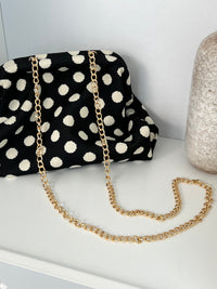 Polka Dot Clutch Bag: Amandi