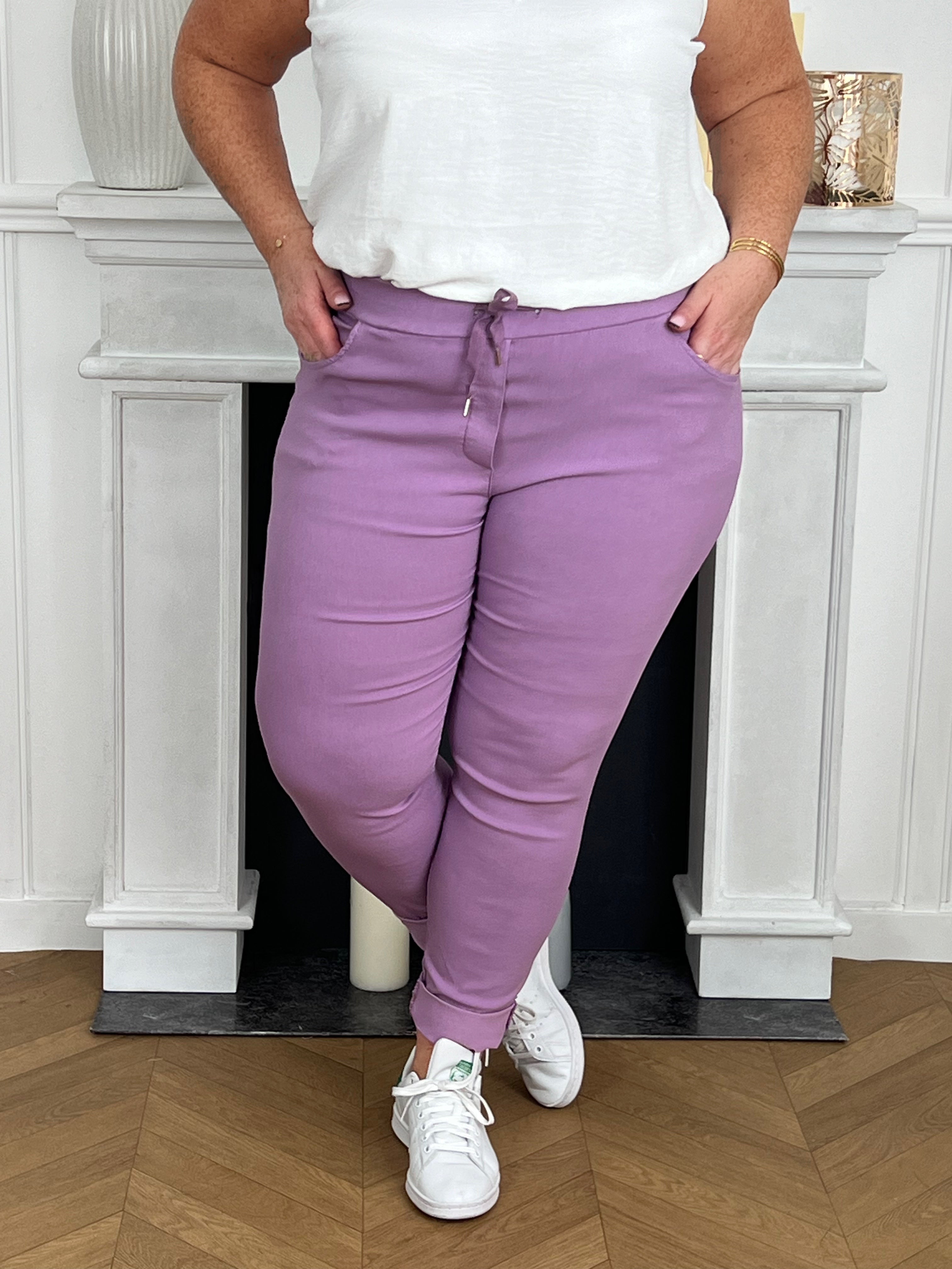 Taille italienne pantalon discount femme