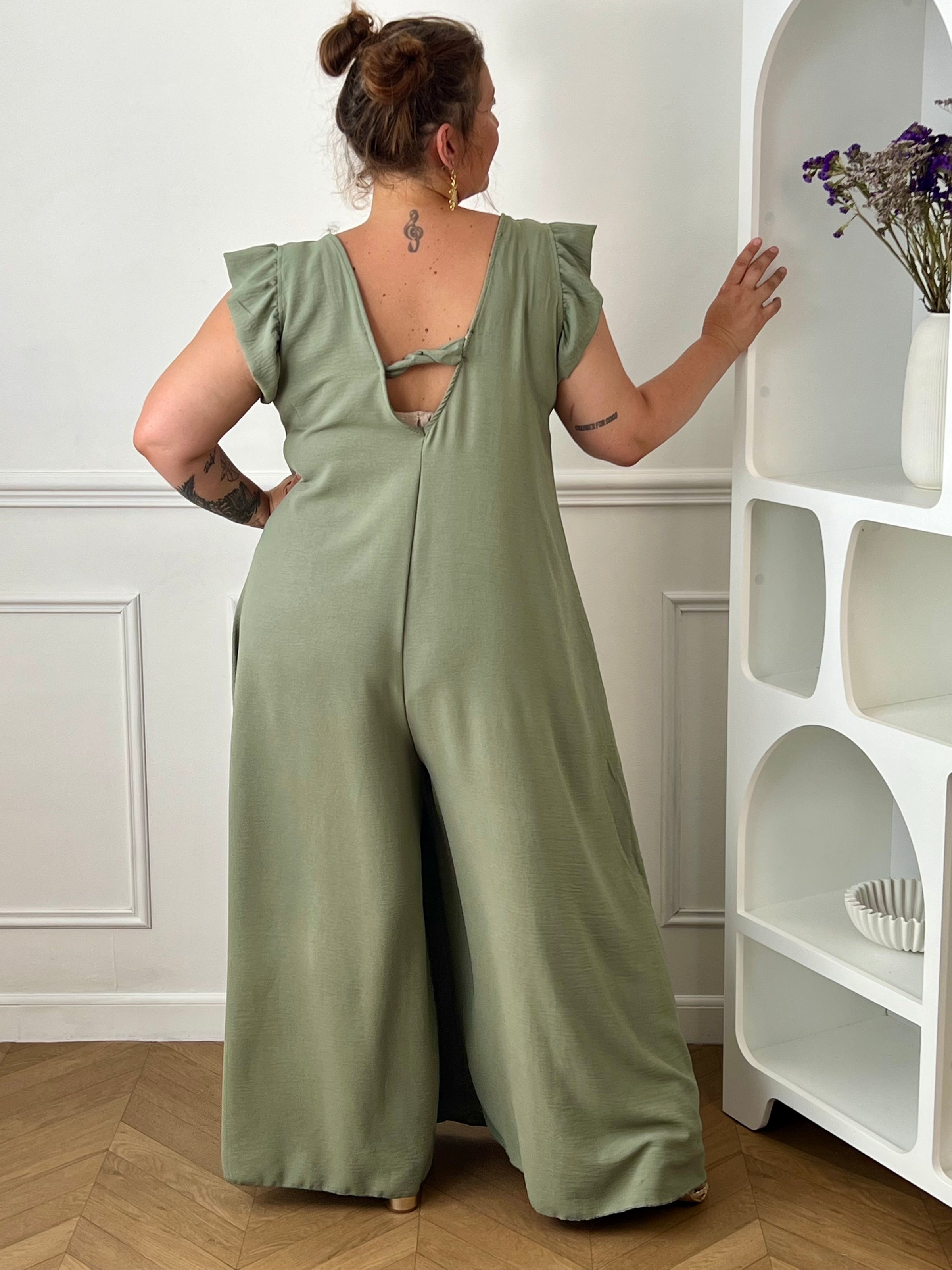 Combinaison kaki grande taille : Monaly