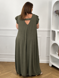 Combinaison kaki grande taille : Monaly