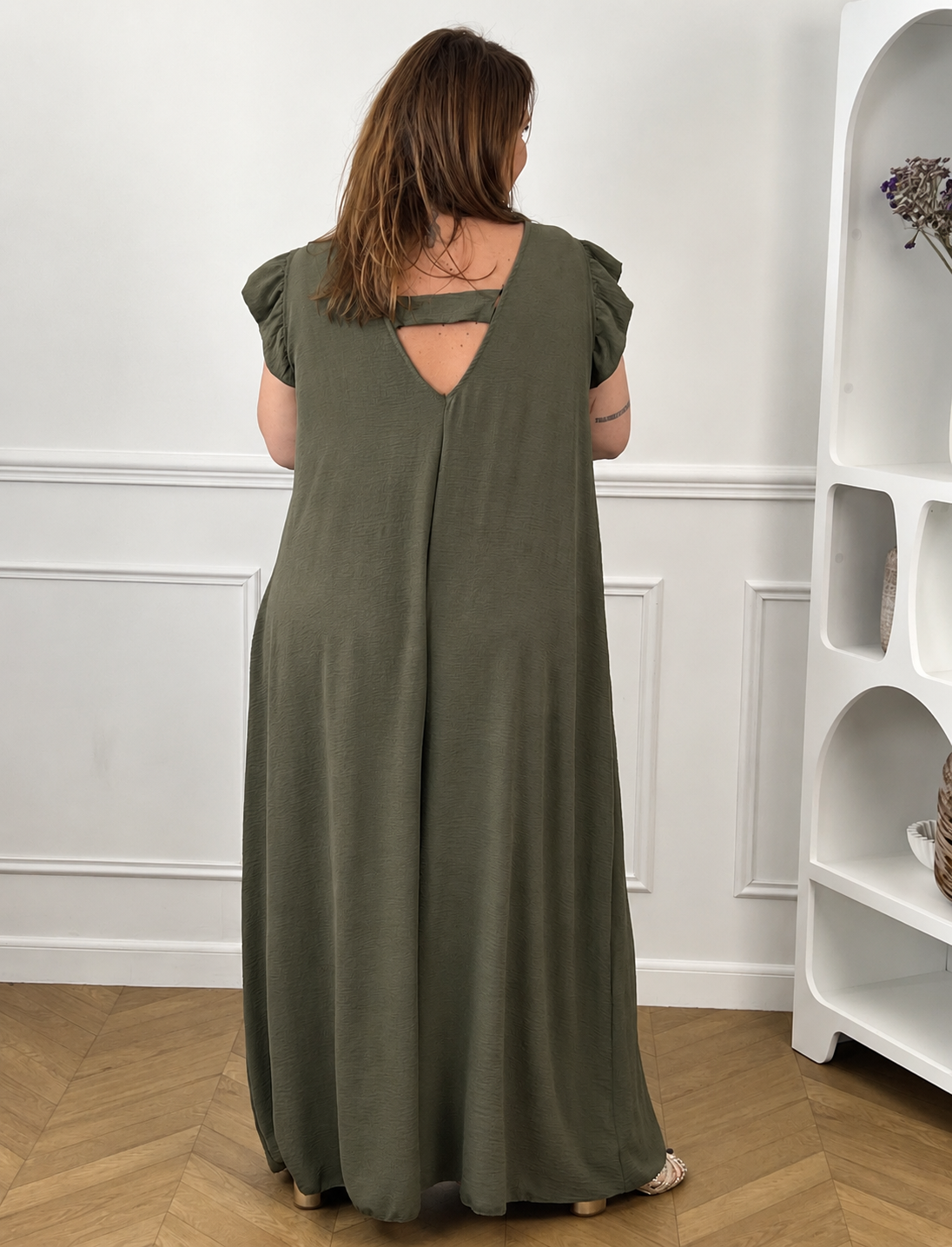 Combinaison kaki grande taille : Monaly