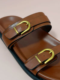 Camel sandals: Aurelio