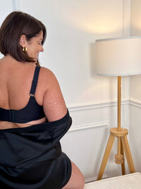 Soutien-Gorge noir grande taille : Coa
