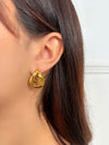 Boucles d'oreilles dorées : Tricia