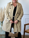 Trench imperméable beige : Maud