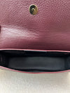 Sac bordeaux détail doré : Sara