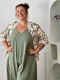 Combinaison kaki grande taille : Monaly