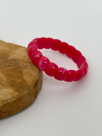 Fuchsia pink bracelet: Maya