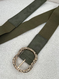 Khaki Plus Size Belt: Nala