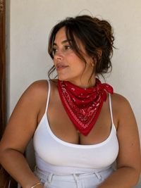 Red bandana: Anise