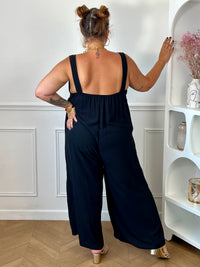 Combinaison noire grande taille : Madeline