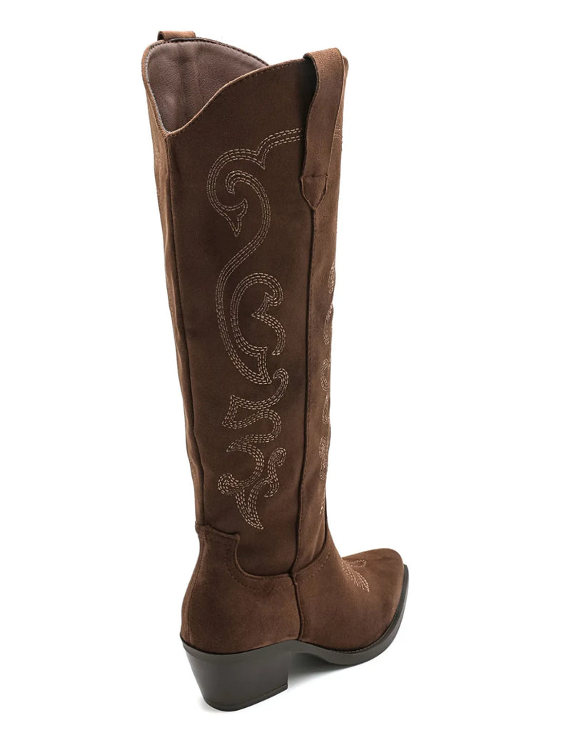 Santiags marron : Mariam