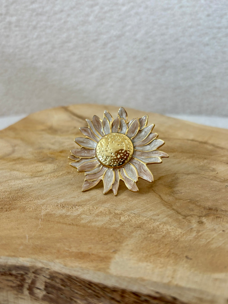 Bague dorée : Flawy