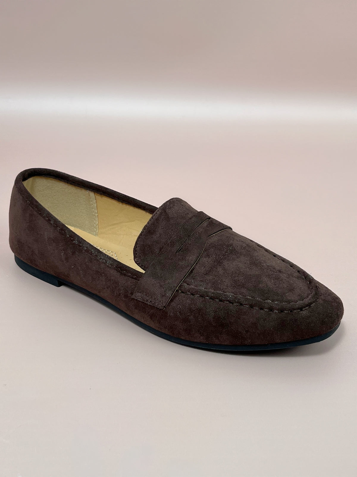 Brown loafers: Elviane