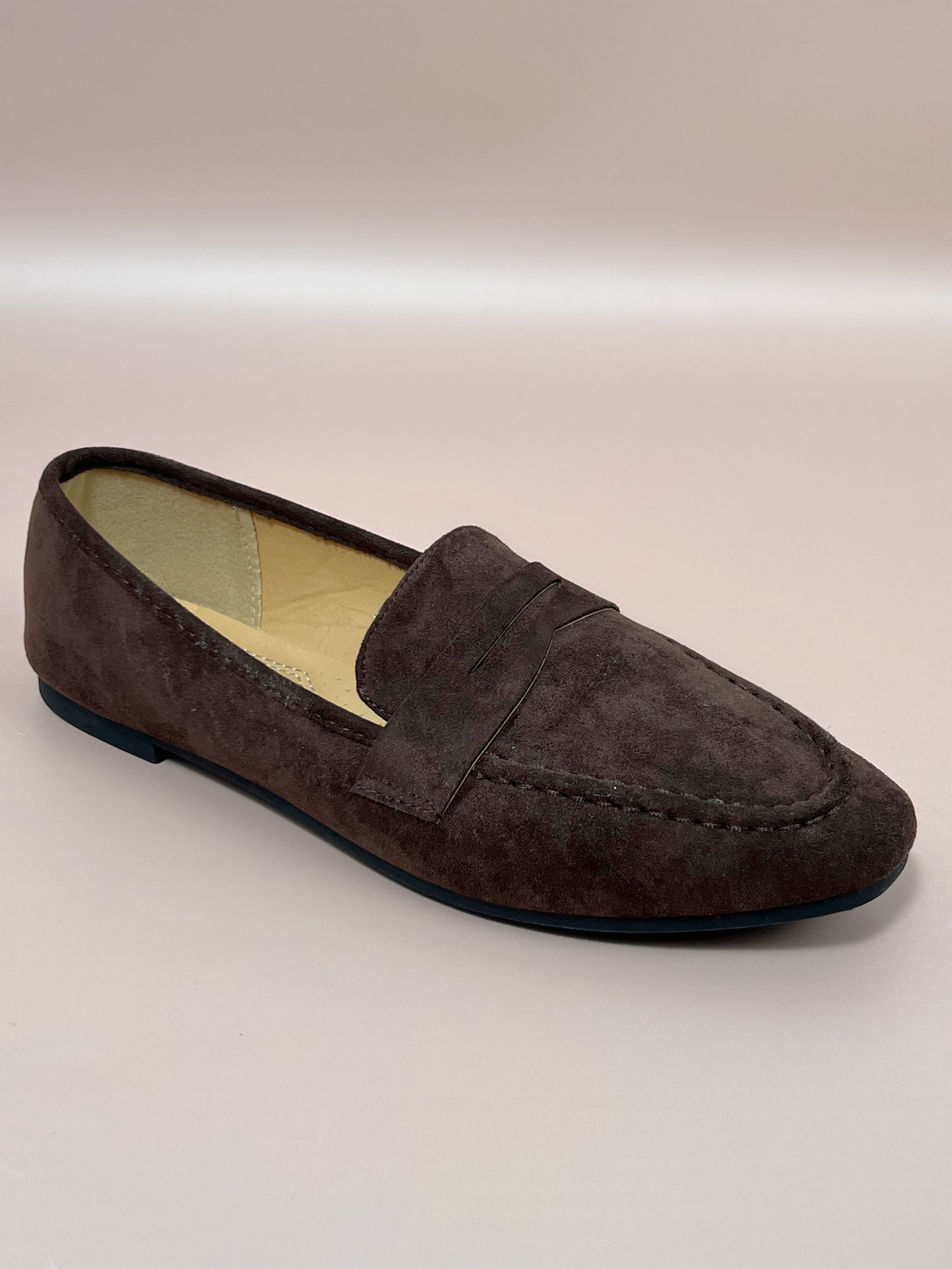 Brown loafers: Elviane