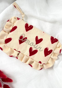 Beige pouch: Olio