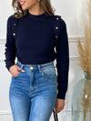 Pull bleu marine : Clovia