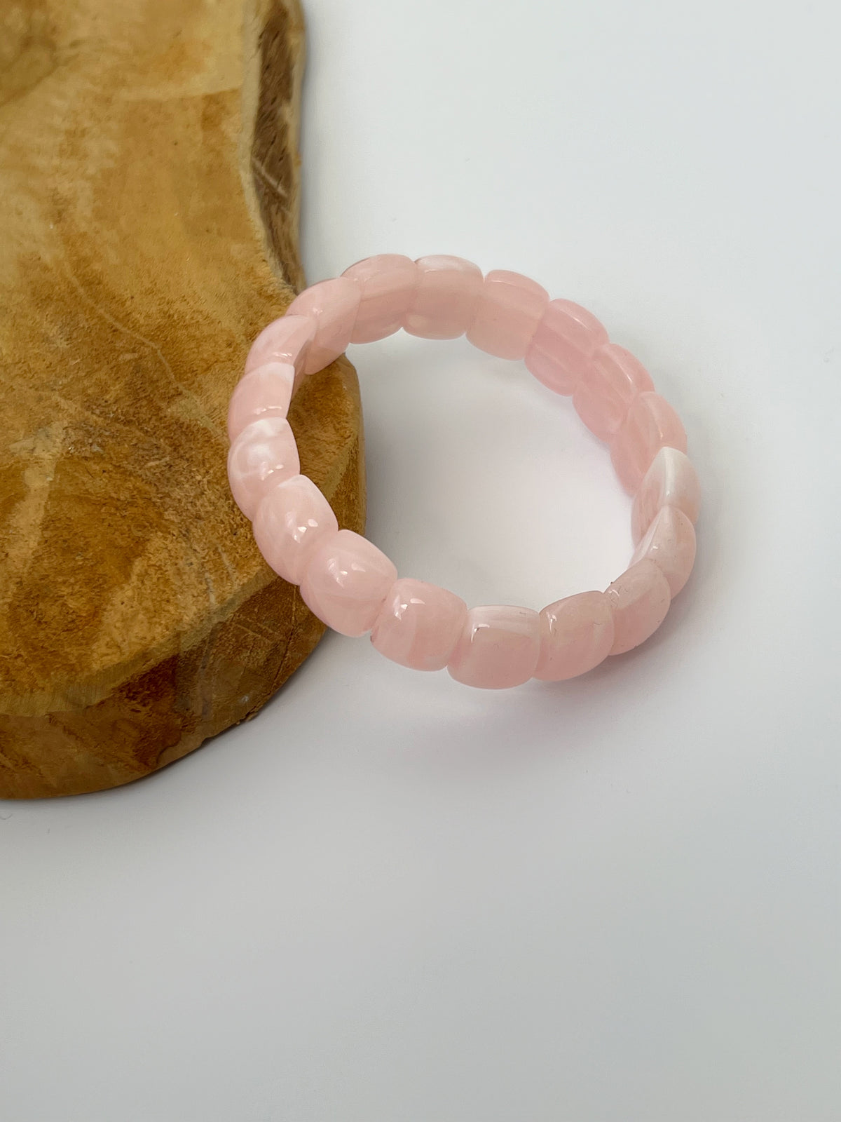 Pink bracelet: Maya