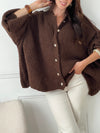 Gilet marron : Sandra