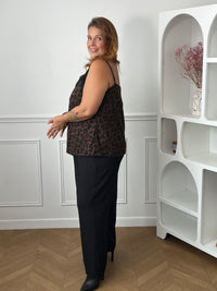 Braunes Leoparden-Oberteil: Maelie