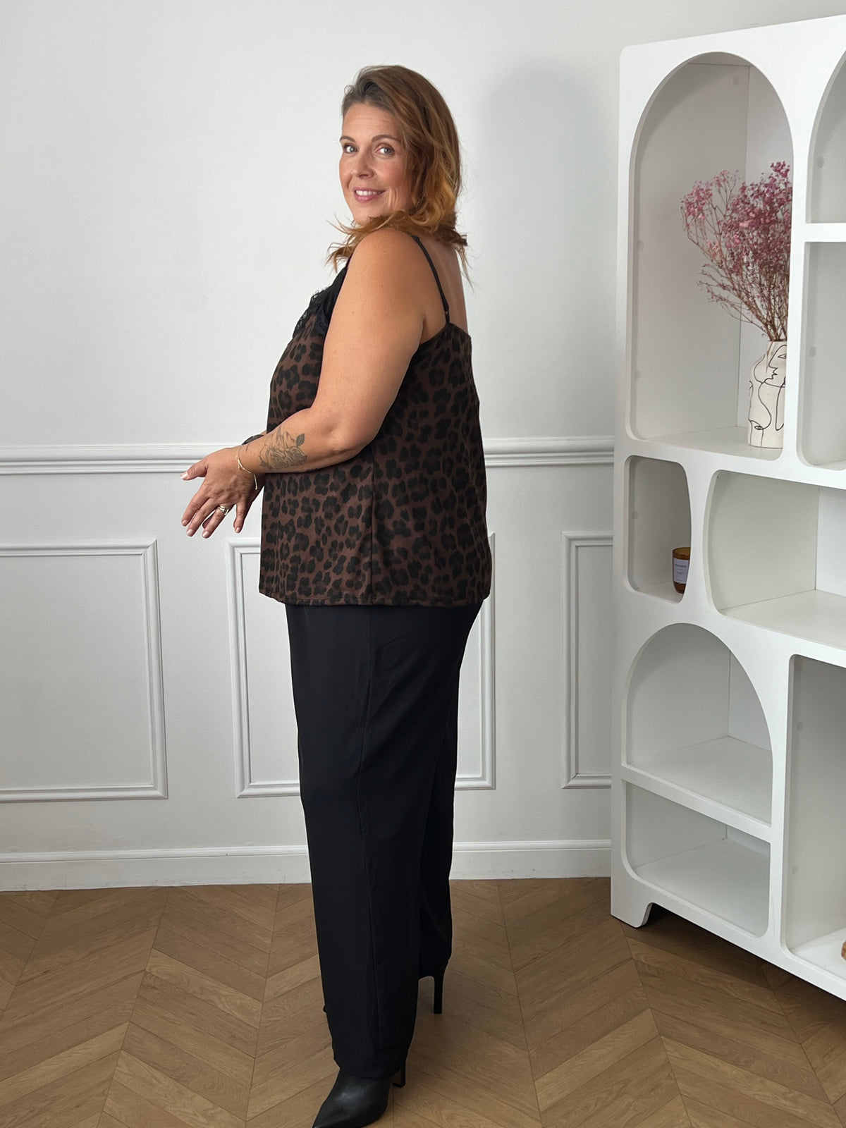 Braunes Leoparden-Oberteil: Maelie