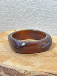 Bracelet résine marron : Doma