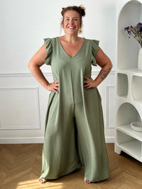 Combinaison kaki grande taille : Monaly