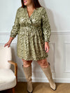 Robe courte à motifs Curve : Soraia