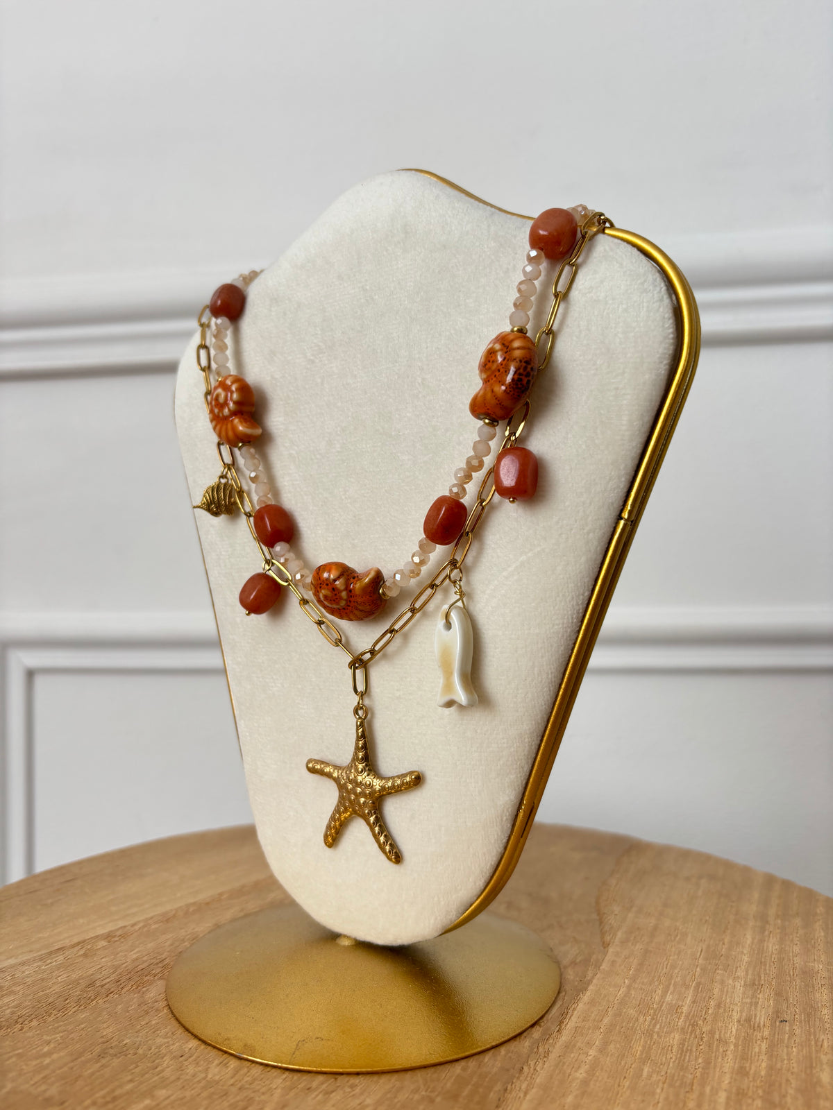 Collier double rangs : Nayah
