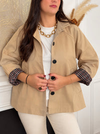 Trench court beige : Eleonore