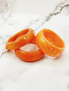 Lot de 3 bracelets orange : Aditya