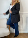 Parka réversible dorée/noire grande taille : Nany