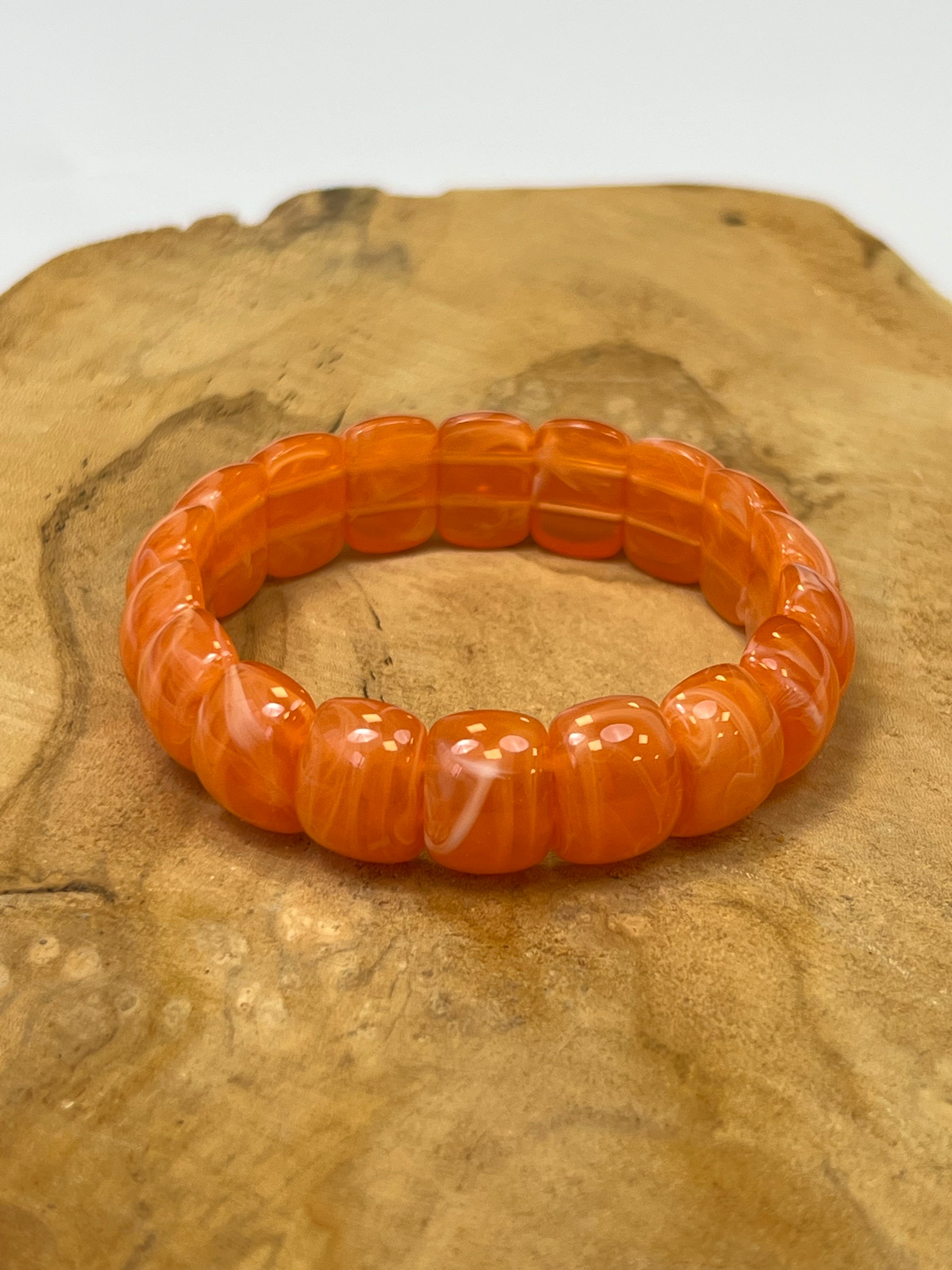 Bracelet orange : Maya