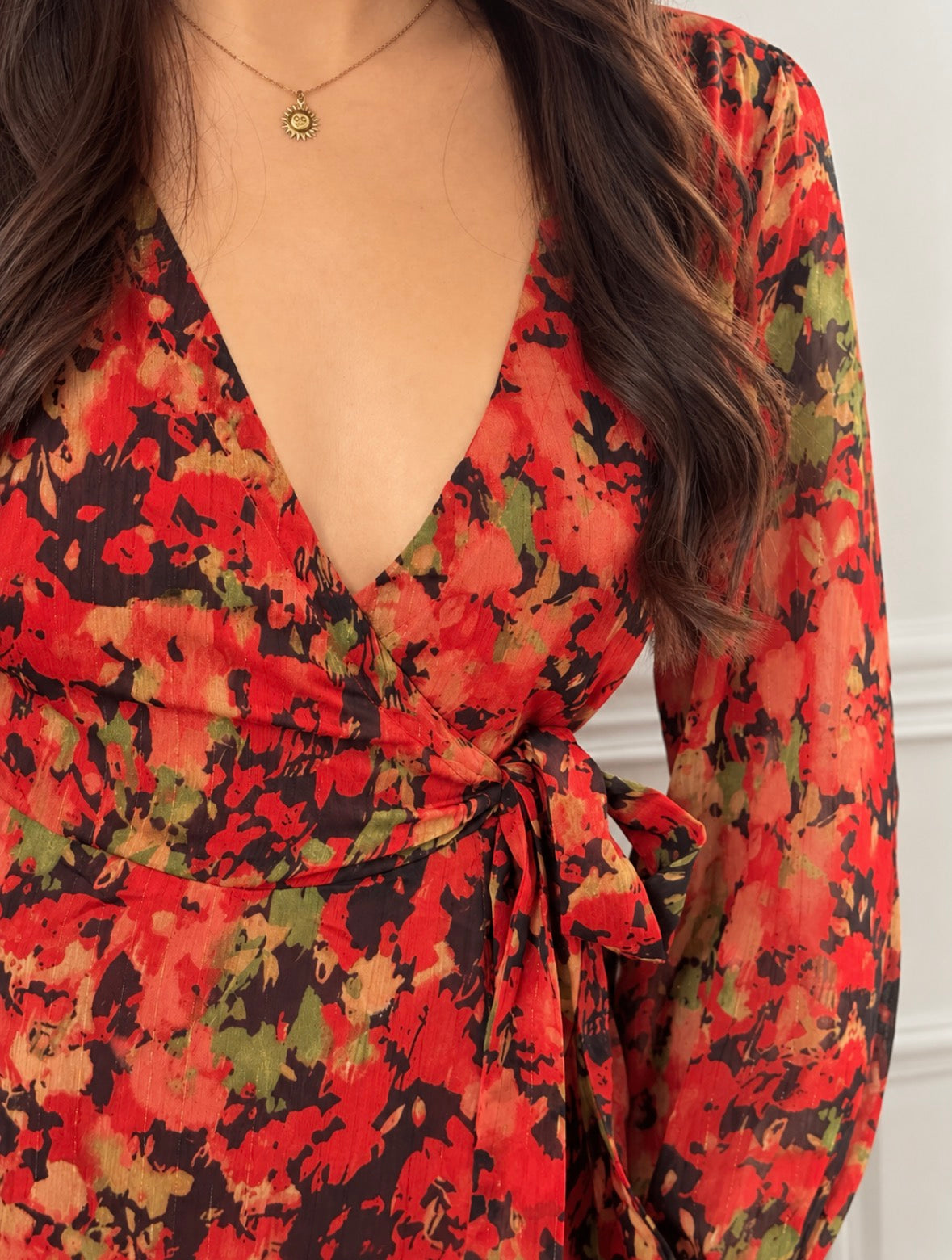 Robe longue à motif : Kelia