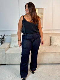 Jean bleu foncé Tall grande taille : Lior