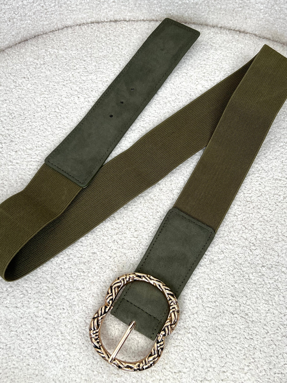 Khaki Plus Size Belt: Nala