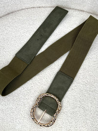 Khaki Plus Size Belt: Nala