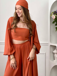 Ensemble terracotta quatre pièces : Solal