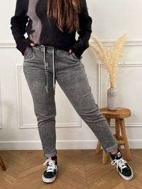 Jegging gris sans bouton : Tehani