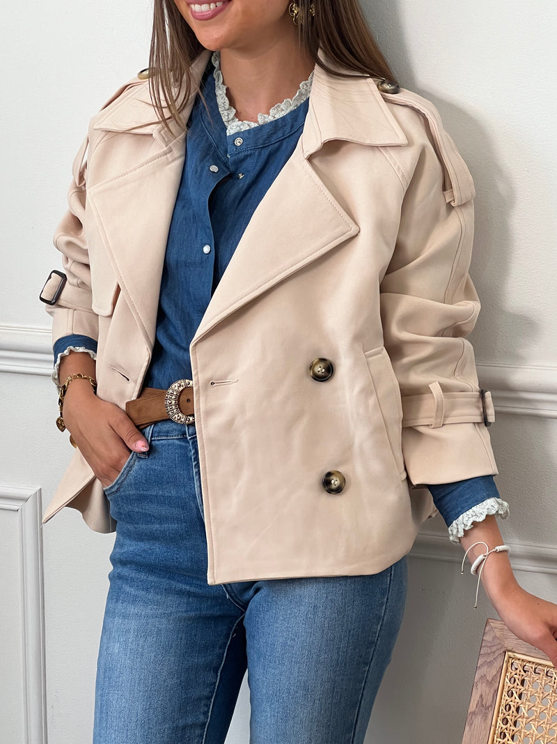 Trench court beige : Gloria