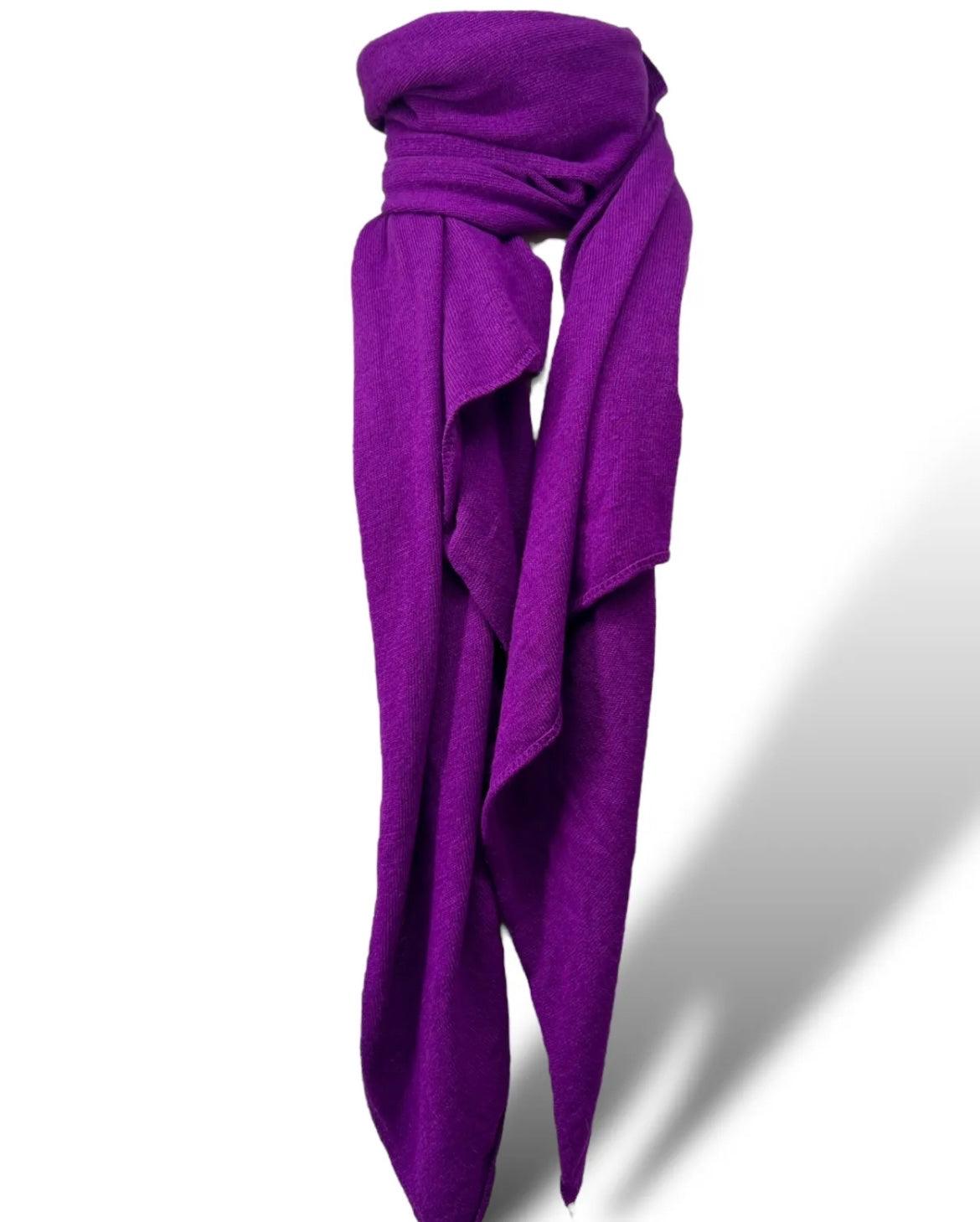 Echarpe violet : Antonia - Loïcia