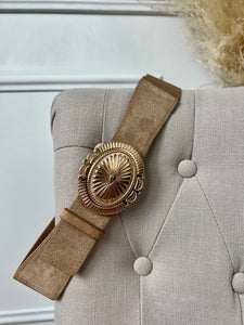 Ceinture taupe : Naely