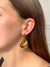 Boucles d'oreilles dorées