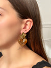 Boucles d'oreilles camels